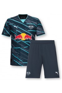 Fotbalové Dres RB Leipzig Dětské Třetí Oblečení 2024-25 Krátký Rukáv (+ trenýrky)